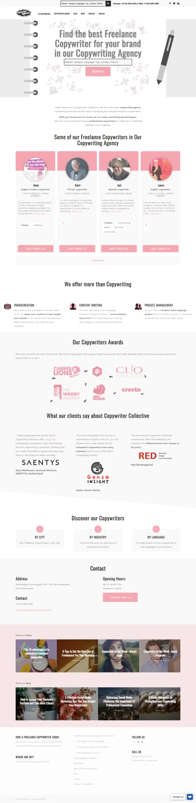 Copywriter Collective x EBAVS/