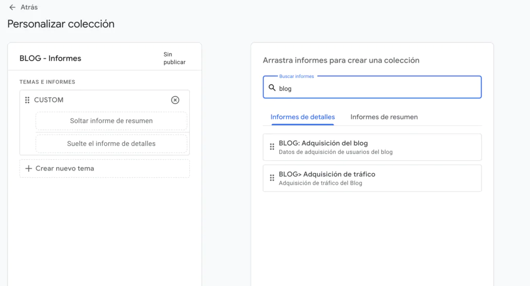 Crear Vistas en Google Analytics 4