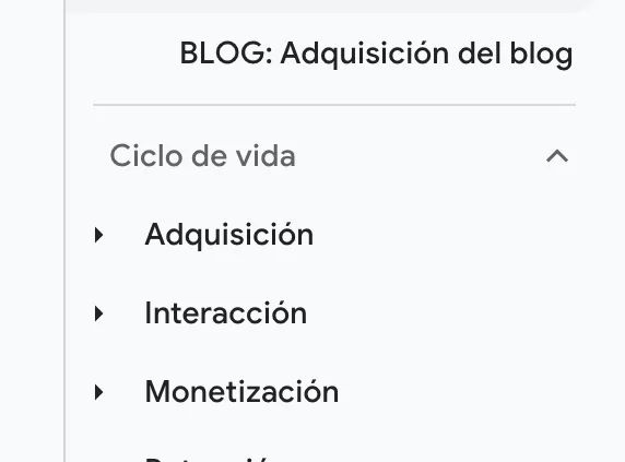 Crear Vistas en Google Analytics 4