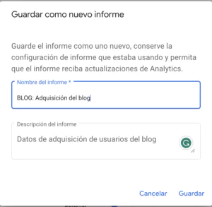 Crear Vistas en Google Analytics 4